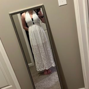 NWT Ankle Length White Dress